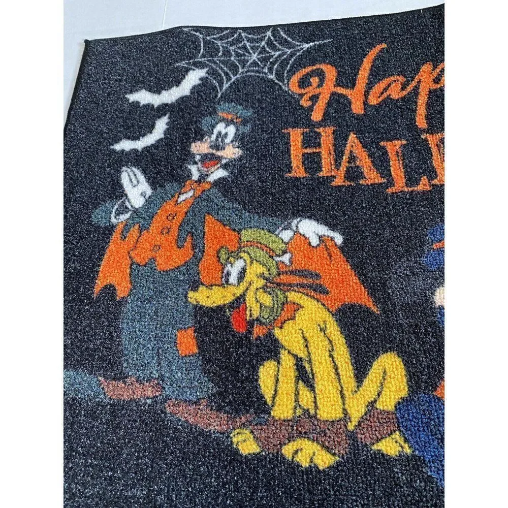 Disney Mickey Minnie Pluto Donald Daisy Goofy Halloween Accent Rug 20